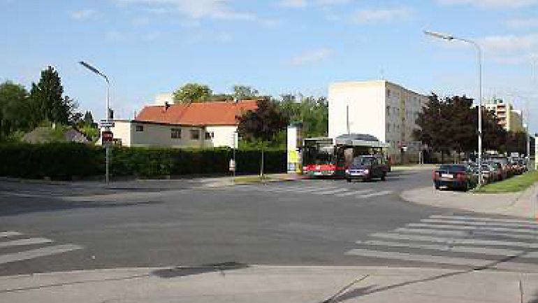 copyright: AUVA Kreuzungsbereich Dopschstraße - Moritz-Dreger-Gasse