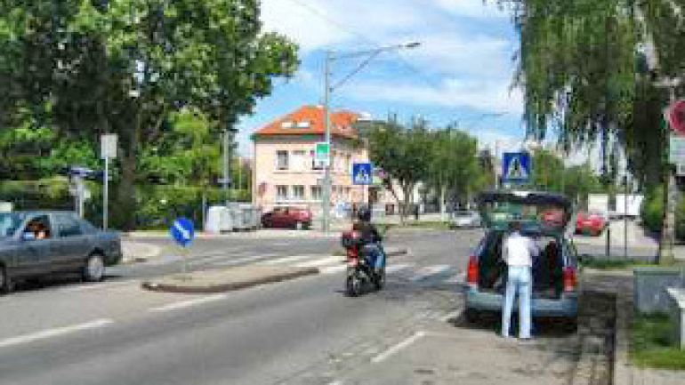 copyright: AUVA Kreuzung Gumplowiczstraße - Siebenbürgerstraße
