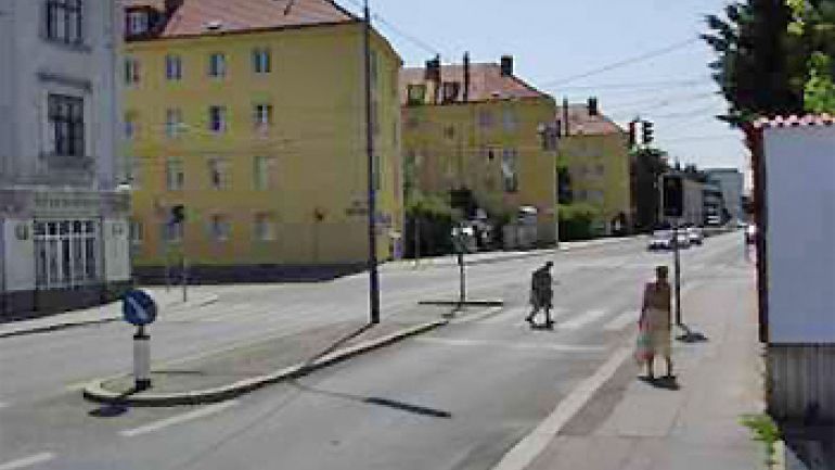 Kreuzungsbereich Konstanziagasse - Langobardenstraße