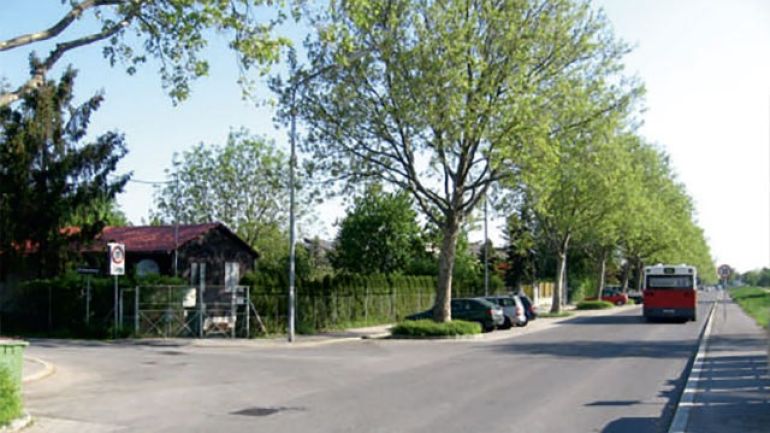 copyright: AUVA Kreuzungsbereich Eibischweg - Spargelfeldstraße