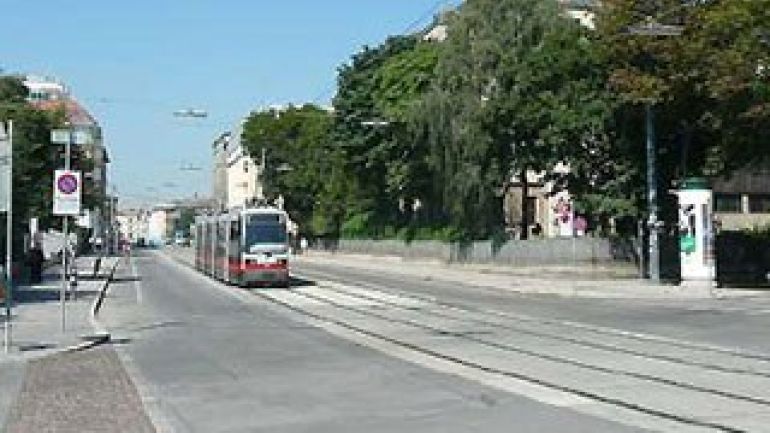 copyright: AUVA Kreuzungsbereich Wittelsbachstraße - Rustenschacherallee