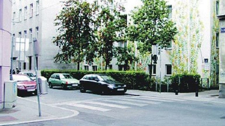 copyright: KfV Kreuzungsbereich Liniengasse - Sonnenuhrgasse
