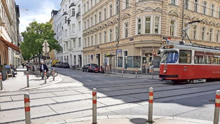 copyright: ©c.fuerthner/PID Kreuzungsbereich Kaiserstraße - Seidengasse