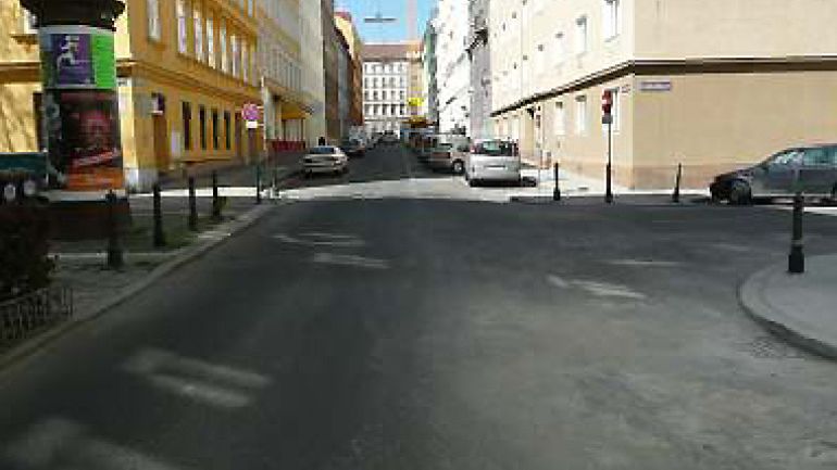 Kreuzungsbereich Schubertgasse - Sobieskigasse