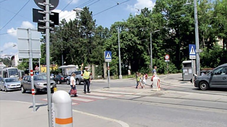 copyright: MA 46/Gabriele Steinbach Linzer Straße - Bereich Schule