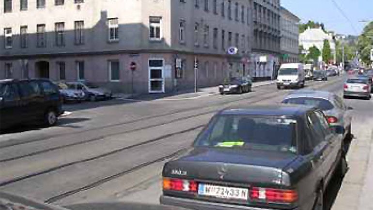 copyright: AUVA Kreuzungsbereich Wilhelminenstraße - Odoakergasse
