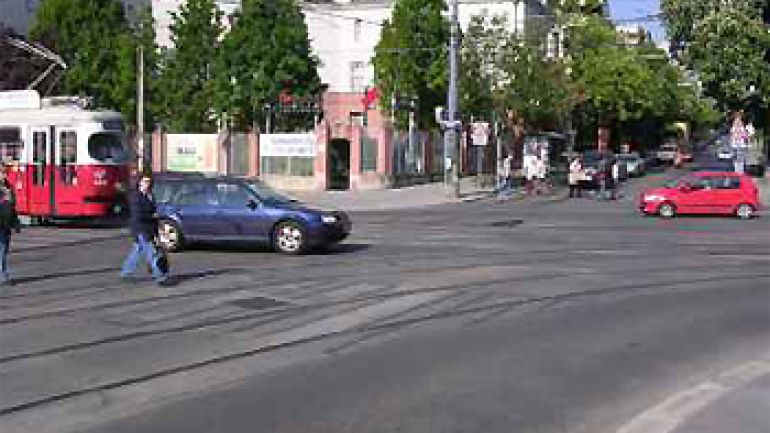 copyright: AUVA Kreuzungsbereich Wilhelminenstraße - Sandleitengasse