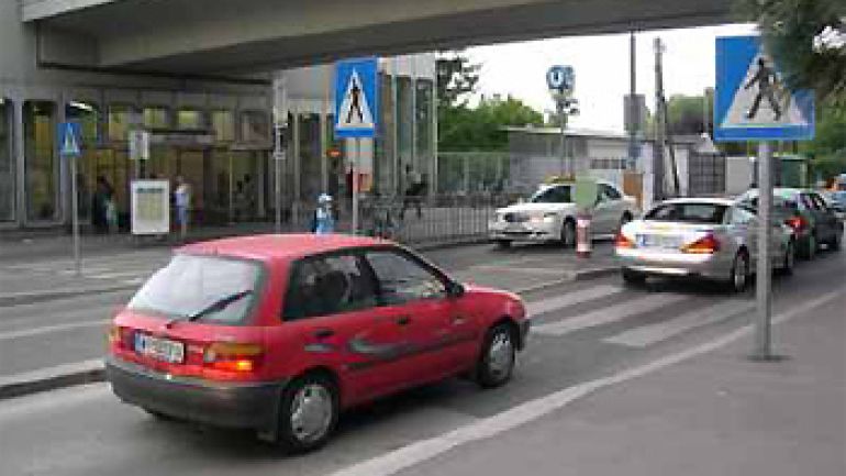 copyright: AUVA Kreuzungsbereich Arbeiterstrandbadstraße - Kratochwjlestraße