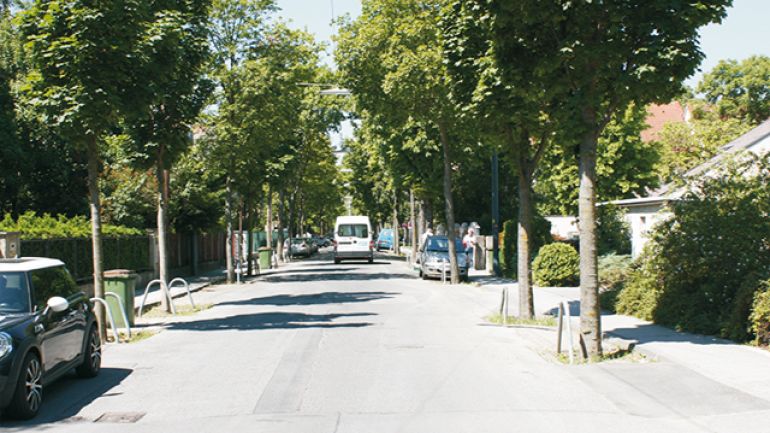 Kreuzungsbereich Elisenstraße - Pfitznergasse
