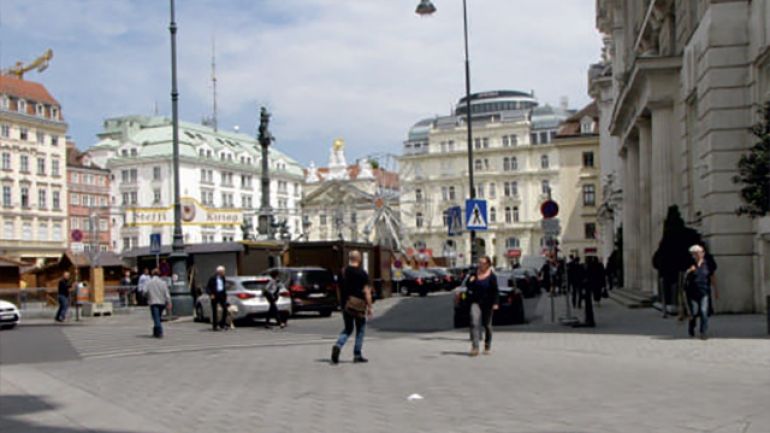copyright: MA 46 Kreuzungsbereich Bognergasse - Am Hof