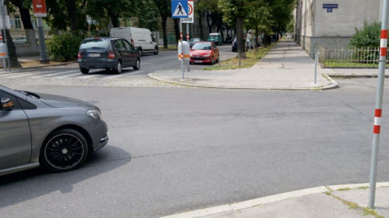 copyright: AUVA Kreuzungsbereich Vorgartenstraße - Stromstraße