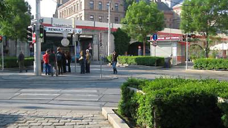 Kreuzungsbereich Löwengasse - Untere Viaduktgasse - Radetzkyplatz