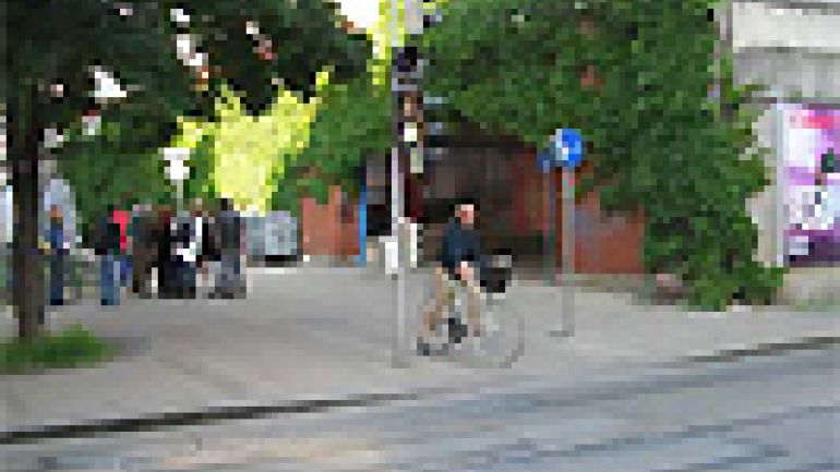 copyright: AUVA Kreuzungsbereich Löwengasse - Untere Viaduktgasse