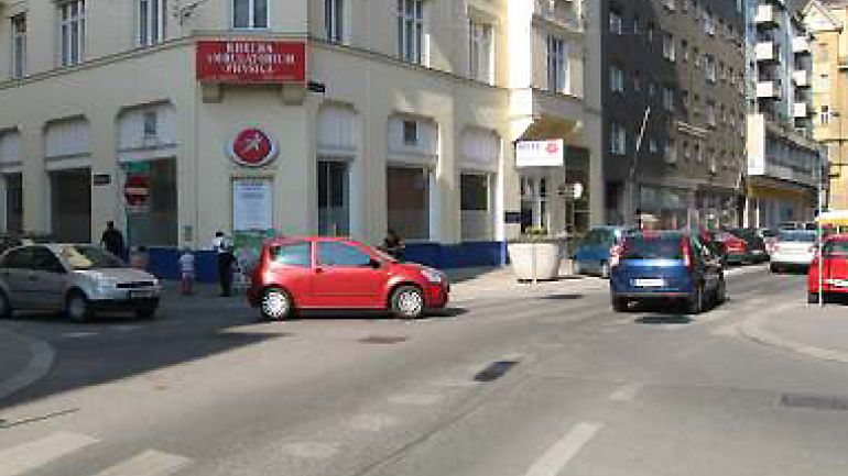 copyright: AUVA Kreuzungsbereich Marxergasse - Gärtnergasse - Bechardgasse