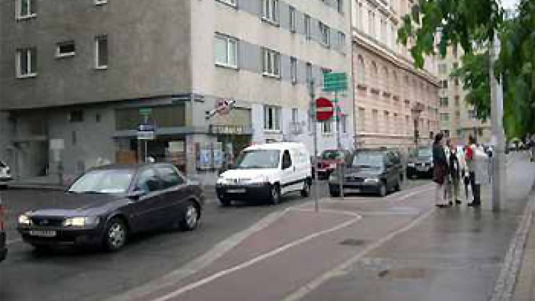 Kreuzungsbereich Mittersteig - Hartmanngasse