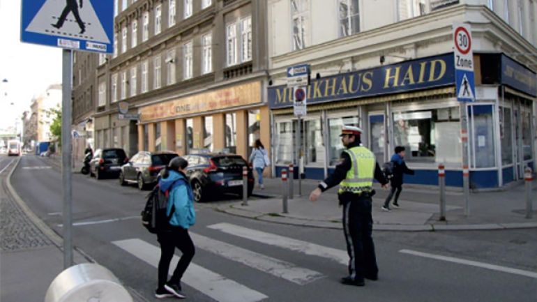 copyright: ©c.fuerthner/PID Kreuzungsbereich Alser Straße und Kinderspitalgasse