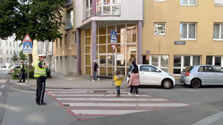 copyright: ©c.fuerthner/PID Kreuzungsbereich Brünnlbadgasse und Lazarettgasse