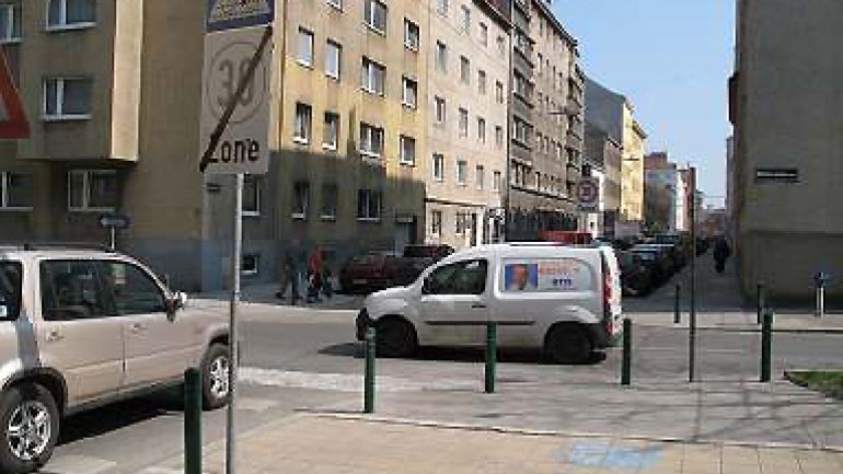 copyright: AUVA Kreuzungsbereich Steudelgasse - Kudlichgasse