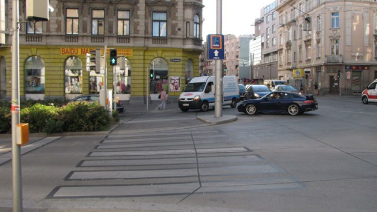 Sechshauser Straße Kreuzung Stiegergasse
