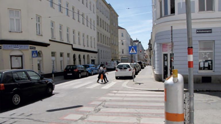 copyright: MA 46 Kreuzungsbereich Haberlgasse - Gaullachergasse