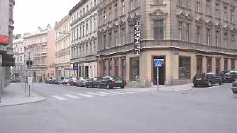 Kreuzung Gymnasiumstraße - Haizingergasse
