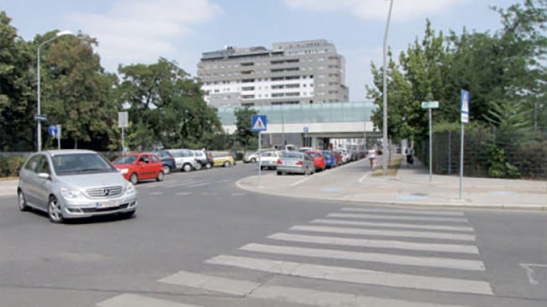 Hardeggasse Kreuzung Wulzendorfstraße