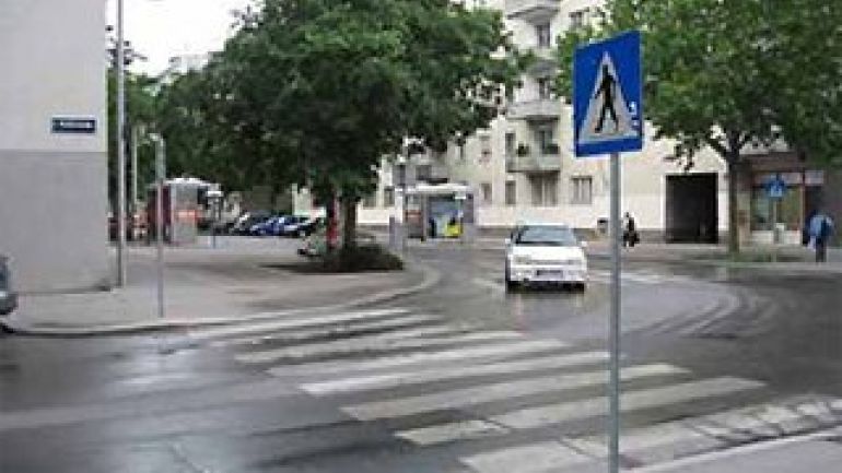 copyright: AUVA Kreuzungsbereich Engerthstraße - Walcherstraße