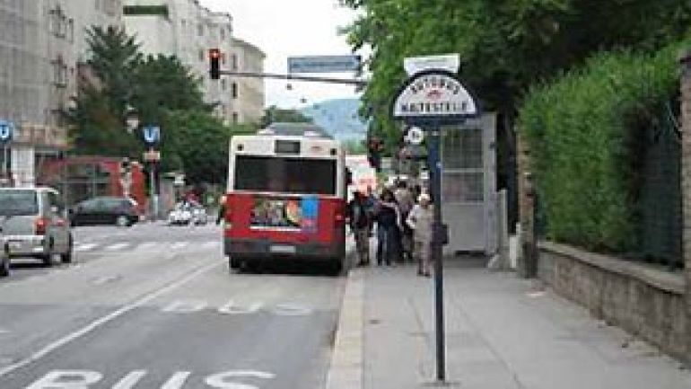 copyright: AUVA Kreuzungsbereich Vorgartenstraße - Lassallestraße