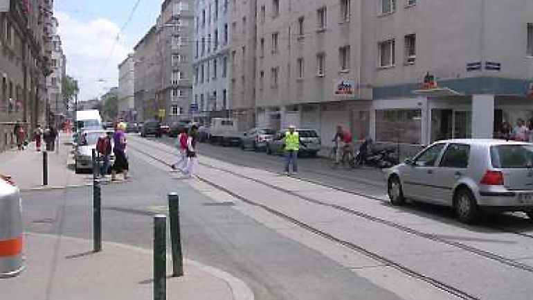 copyright: AUVA Kreuzungsbereich Troststraße - Herzgasse