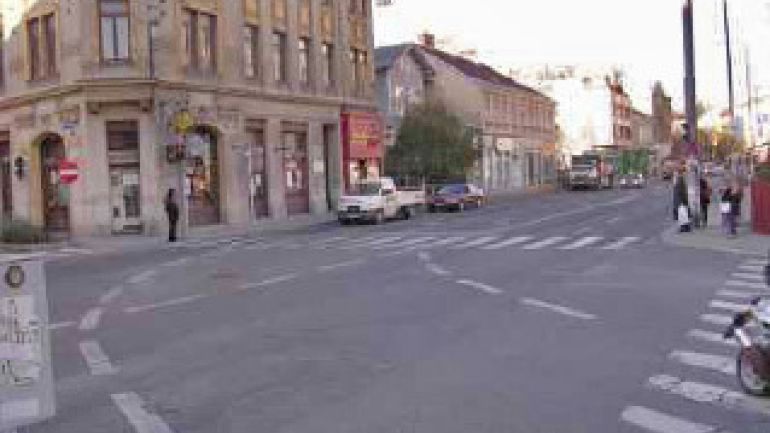 Gersthofer Straße - Bereich Schnellbahnstation