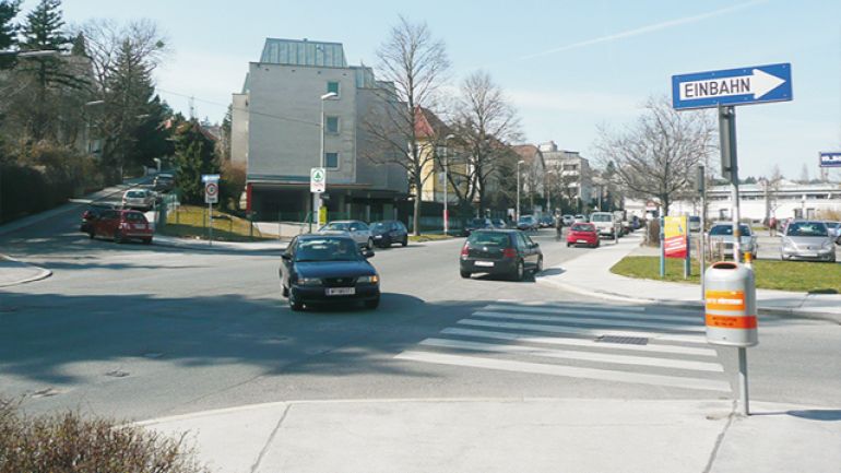 Kreuzungsbereich Krottenbachstraße – Börnergasse
