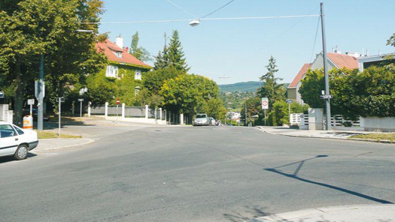 copyright: AUVA Kreuzungsbereich Felix-Dahn-Straße – Hartäckerstraße