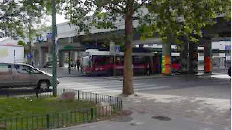 Bereich Haltestelle Engerthstraße