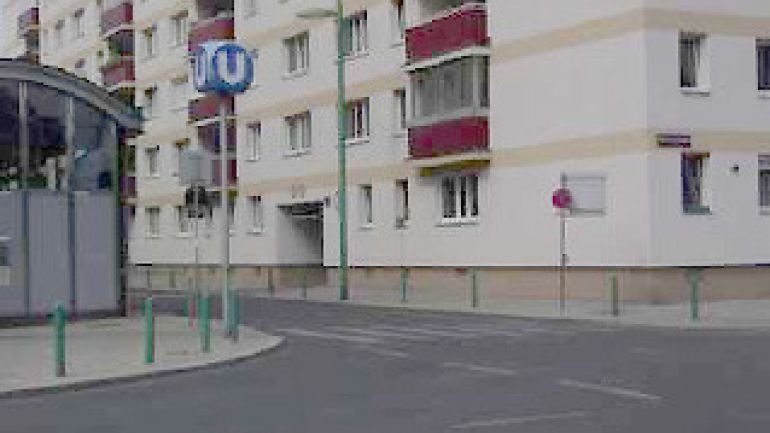 Bereich U-Bahn-Station Dresdner Straße