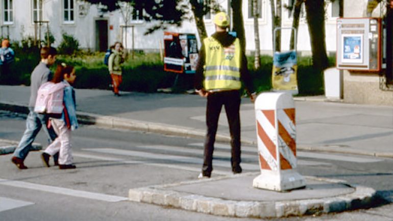copyright: AUVA Kreuzungsbereich Christian-Bucher-Gasse - Jedleseer Straße