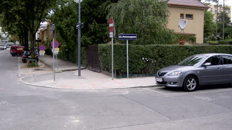 Kreuzungsbereich Lenkgasse - Portnergasse