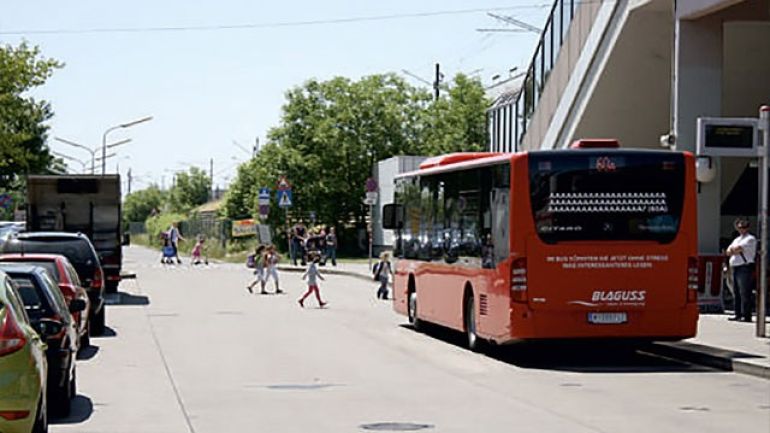 copyright: AUVA Erlaaer Straße - Bereich U-Bahn-Station