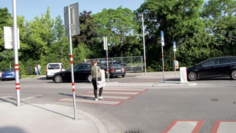 copyright: MA 46 Kreuzungsbereich Mayerweckstraße - Meriangasse