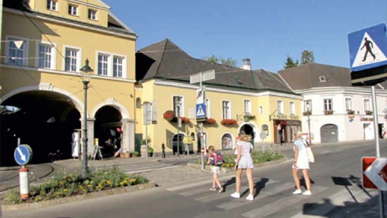 copyright: ©c.fuerthner/PID Kreuzungsbereich Himmelstraße - Cobenzlgasse