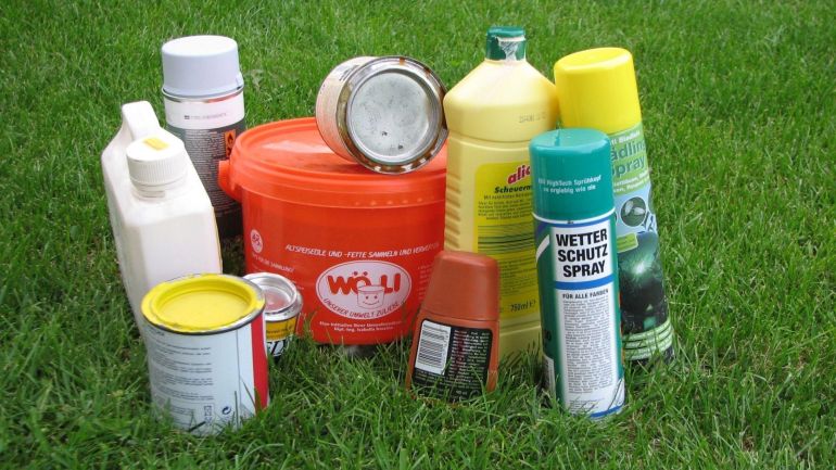 Problemstoffe? Durch die MA 48 werden sie richtig entsorgt.