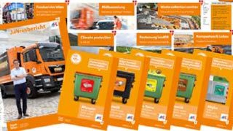 verschiedene Broschüren der MA 48