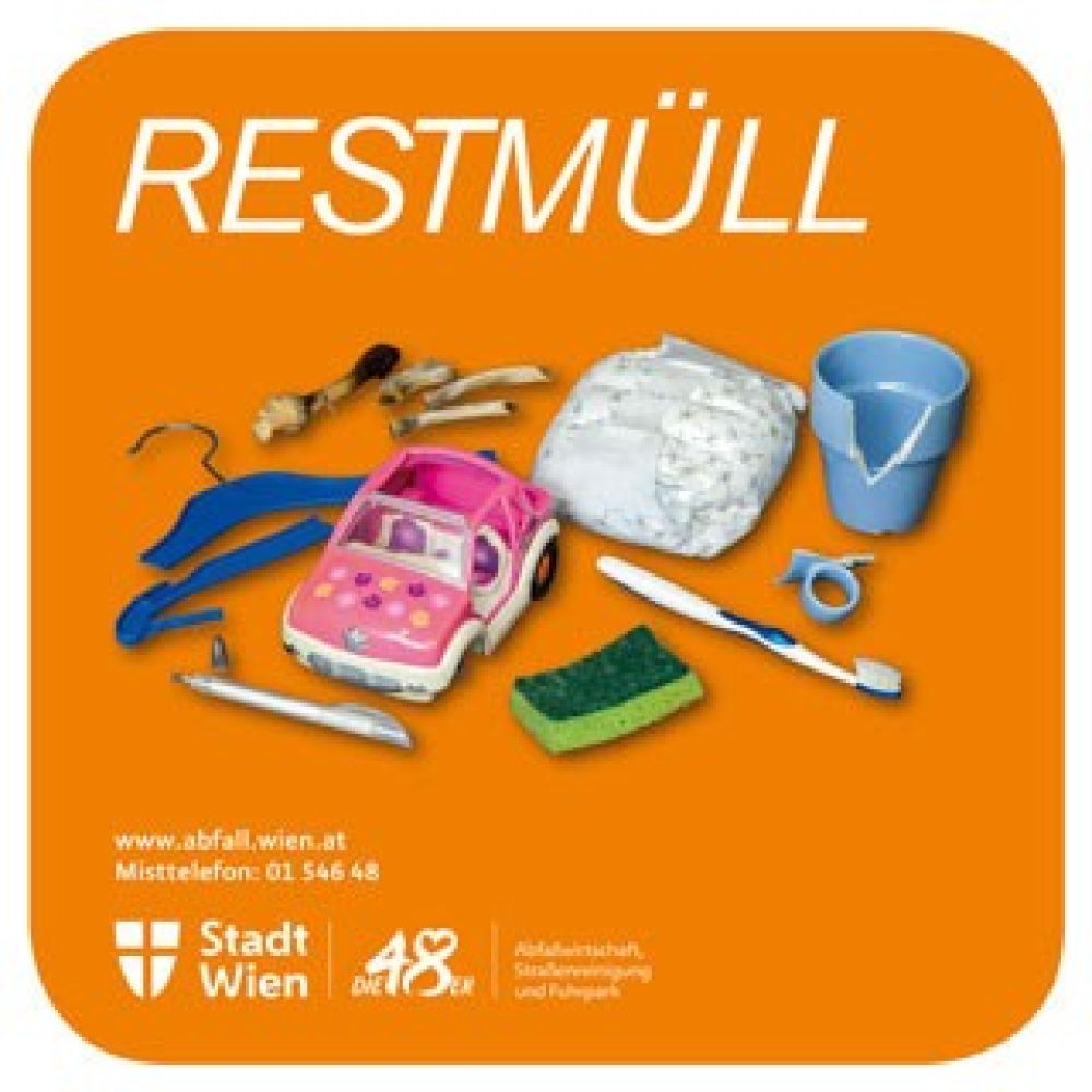 <p>Druckversion: <a href="/umwelt/ma48/service/publikationen/images/aufkleber-restmuell.jpg">600 <span lang="en" xml:lang="en"><abbr title="Kilobyte">KB</abbr> <abbr title="Joint Photographics Expert Group">JPEG</abbr></span></a></p> Aufkleber Restmuell