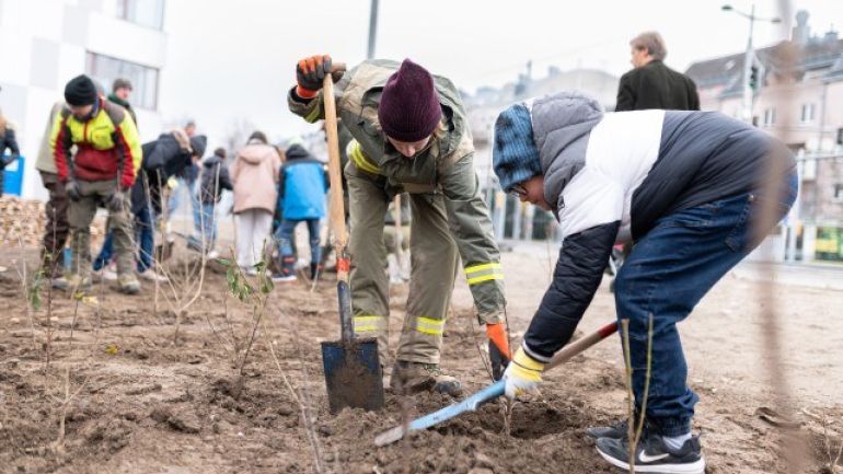 copyright: Stadt Wien / Florian Schmid "Wiener Wäldchen" am Margaretengürtel im Frühjahr