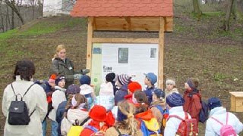 Eine Führung mit einer Schulkasse