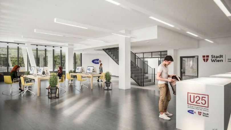 Visualisierung des neuen U25-Standorts