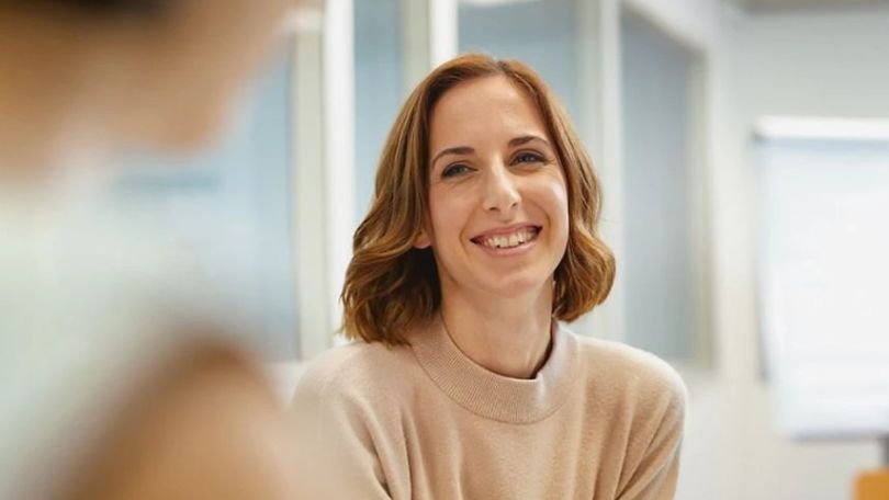 copyright: waff Lächelnde Frau