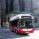 Wasserstoff-E-Bus vor dem Stephansdom