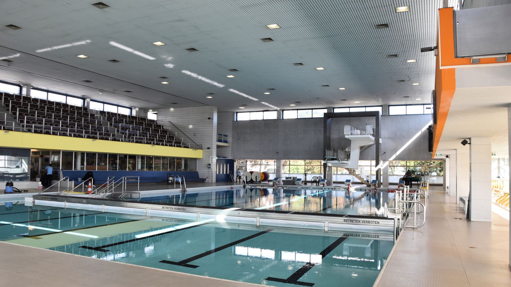 Innenansicht Hallenbad Floridsdorf