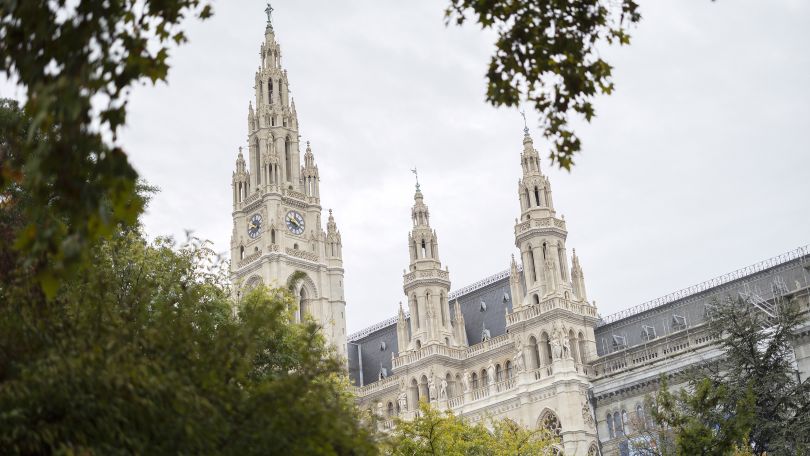 Aussenansicht Wiener Rathaus