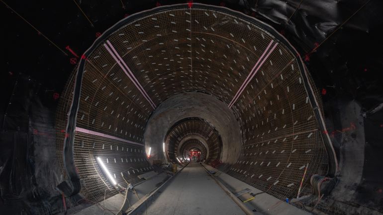 copyright: Wiener Linien/David Bohmann U2 U5 Baustellle Neubaugasse